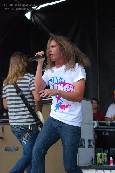 The Red Jumpsuit Apparatus at The Vans Warped Tour.   August 11, 2007.