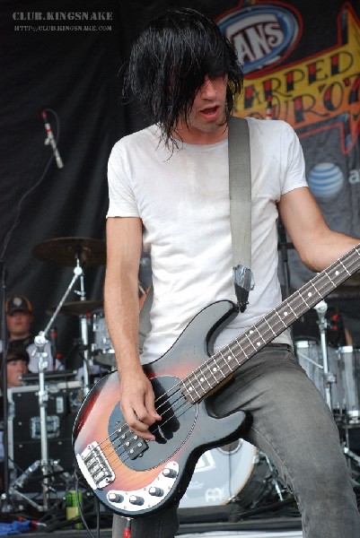 The Red Jumpsuit Apparatus at The Vans Warped Tour.   August 11, 2007.