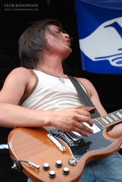 The Red Jumpsuit Apparatus at The Vans Warped Tour.   August 11, 2007.