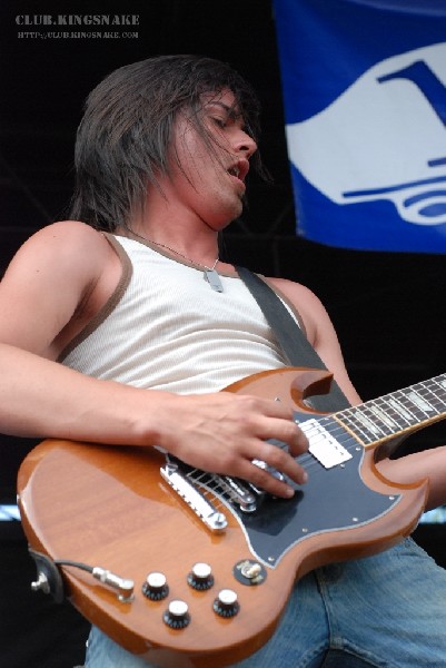 The Red Jumpsuit Apparatus at The Vans Warped Tour.   August 11, 2007.