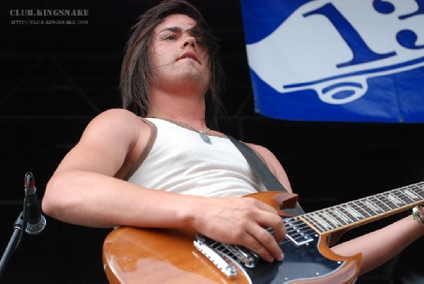 The Red Jumpsuit Apparatus at The Vans Warped Tour.   August 11, 2007.
