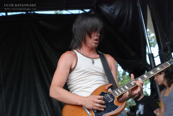 The Red Jumpsuit Apparatus at The Vans Warped Tour.   August 11, 2007.