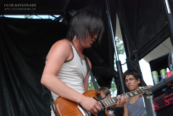 The Red Jumpsuit Apparatus at The Vans Warped Tour.   August 11, 2007.