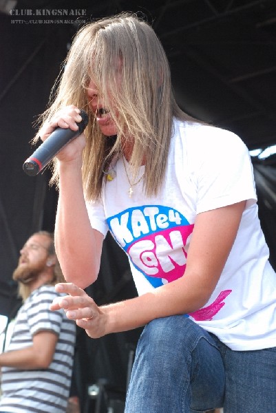 The Red Jumpsuit Apparatus at The Vans Warped Tour.   August 11, 2007.