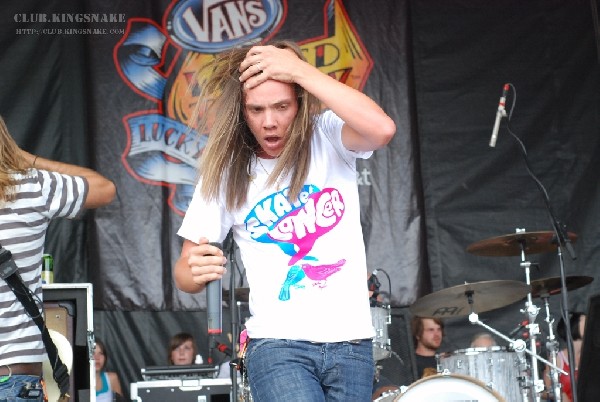 The Red Jumpsuit Apparatus at The Vans Warped Tour.   August 11, 2007.