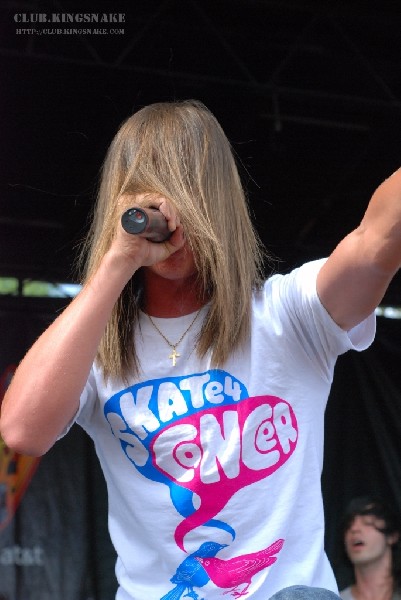 The Red Jumpsuit Apparatus at The Vans Warped Tour.   August 11, 2007.
