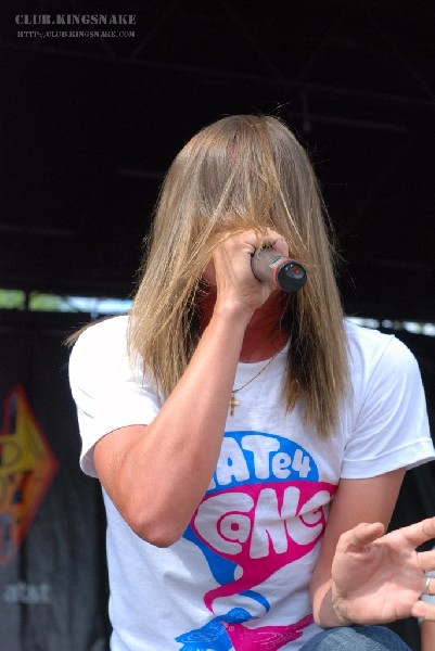 The Red Jumpsuit Apparatus at The Vans Warped Tour.   August 11, 2007.