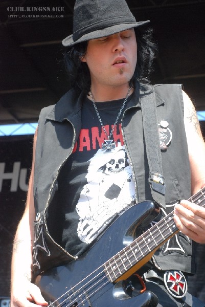 The Vincent Black Shadow at The Vans Warped Tour.   August 11, 2007.