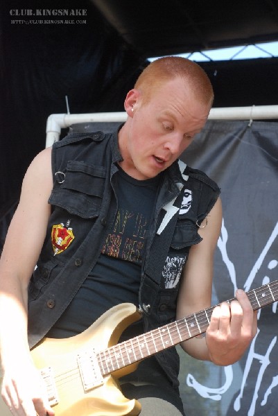 The Vincent Black Shadow at The Vans Warped Tour.   August 11, 2007.