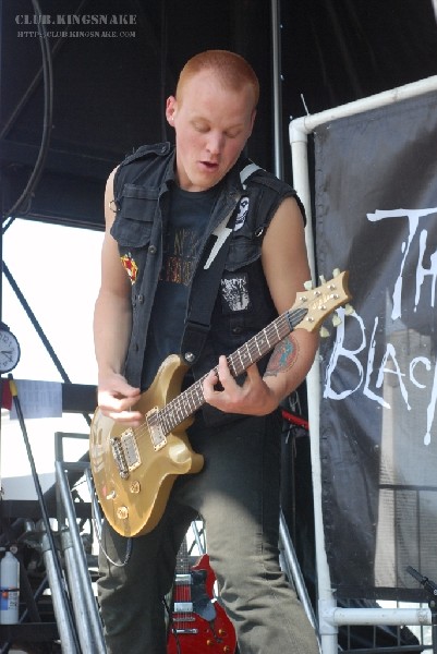 The Vincent Black Shadow at The Vans Warped Tour.   August 11, 2007.