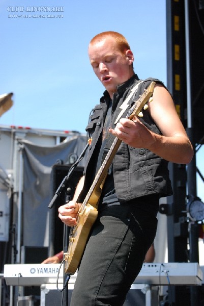 The Vincent Black Shadow at The Vans Warped Tour.   August 11, 2007.