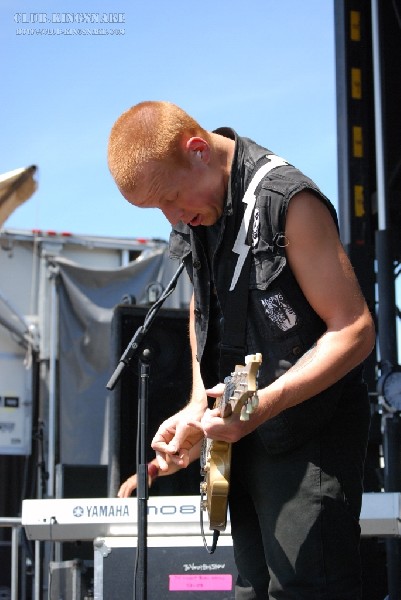 The Vincent Black Shadow at The Vans Warped Tour.   August 11, 2007.
