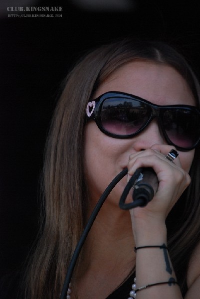 The Vincent Black Shadow at The Vans Warped Tour.   August 11, 2007.