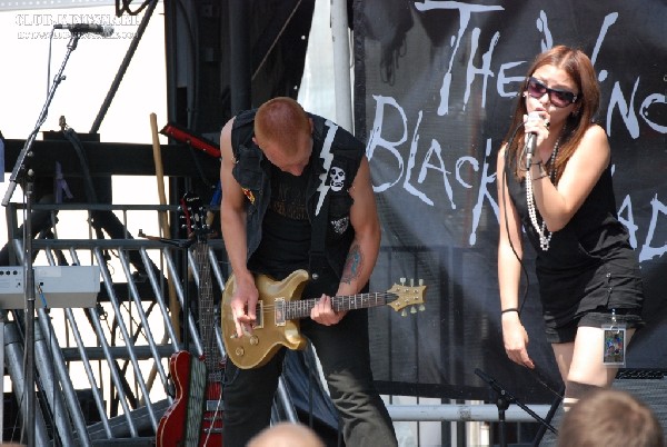 The Vincent Black Shadow at The Vans Warped Tour.   August 11, 2007.