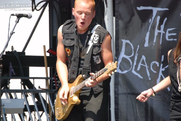 The Vincent Black Shadow at The Vans Warped Tour.   August 11, 2007.