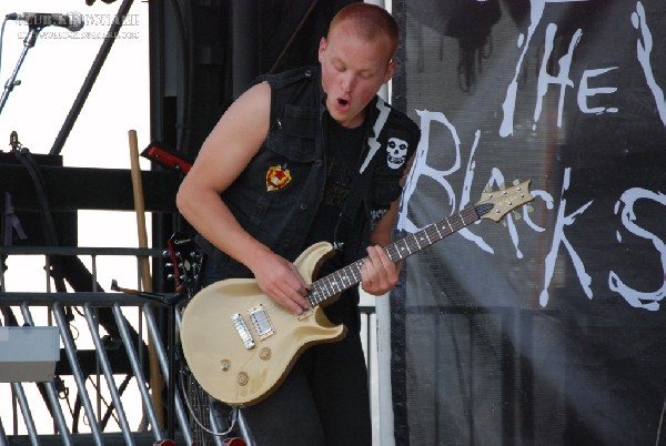 The Vincent Black Shadow at The Vans Warped Tour.   August 11, 2007.