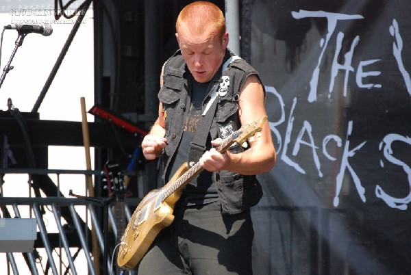 The Vincent Black Shadow at The Vans Warped Tour.   August 11, 2007.