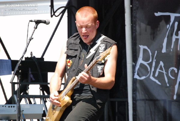The Vincent Black Shadow at The Vans Warped Tour.   August 11, 2007.
