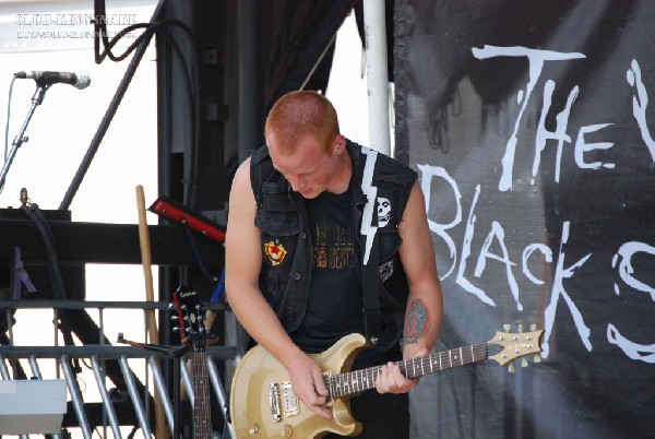The Vincent Black Shadow at The Vans Warped Tour.   August 11, 2007.