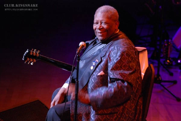 B.B. King.   Toronto Ontario.   May 11, 2007