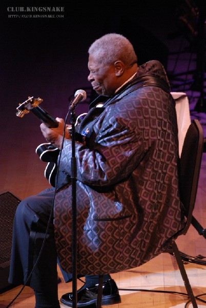 B.B. King.   Toronto Ontario.   May 11, 2007
