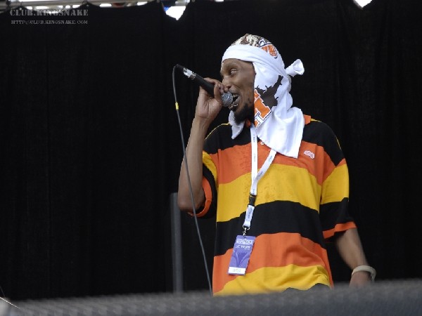 Del The Funky Homosapien at Wakestock 2007.  July 28, 2007
