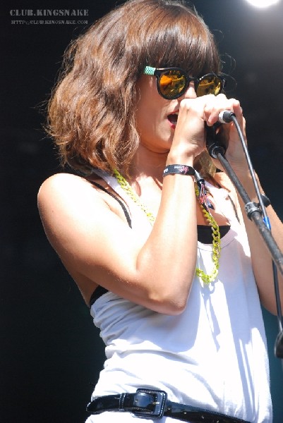 Dragonette at The Virgin Festival, Toronto.