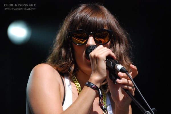 Dragonette at The Virgin Festival, Toronto.