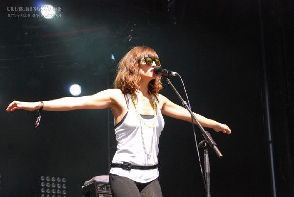 Dragonette at The Virgin Festival, Toronto.