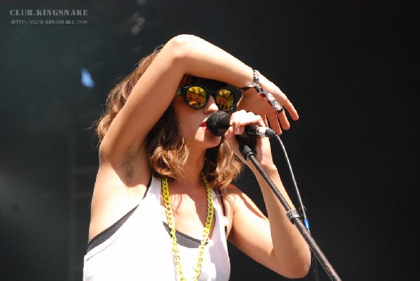 Dragonette at The Virgin Festival, Toronto.