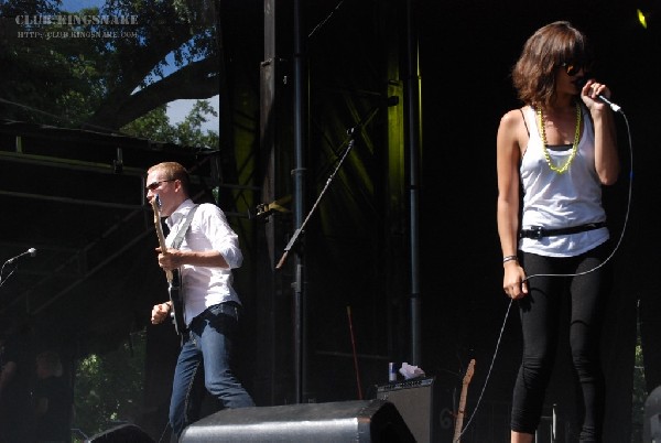 Dragonette at The Virgin Festival, Toronto.