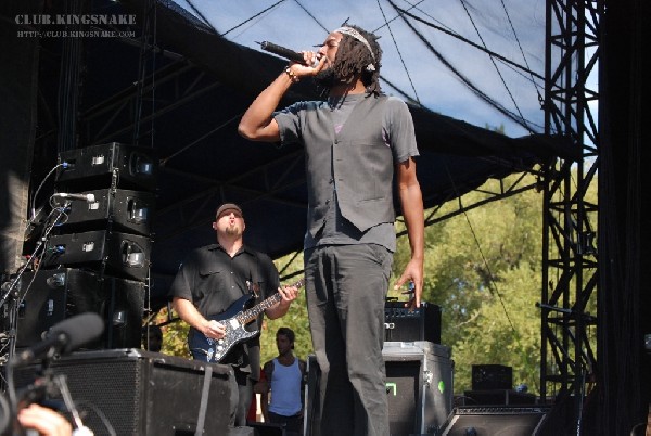 K-OS at The Virgin Festival, Toronto.