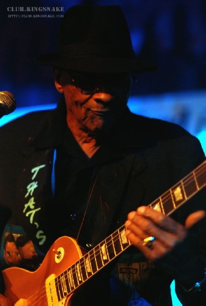 Kenny Wayne Shepherd with Hubert Sumlin at Antone's.  SXSW 2007