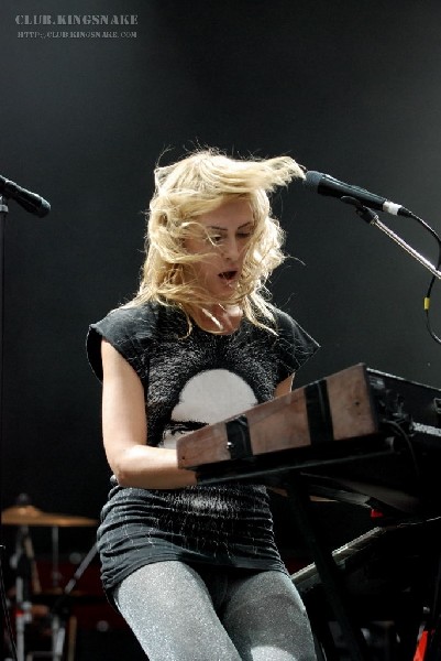 Metric at The Virgin Festival, Toronto.