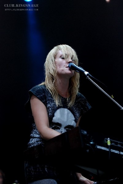 Metric at The Virgin Festival, Toronto.