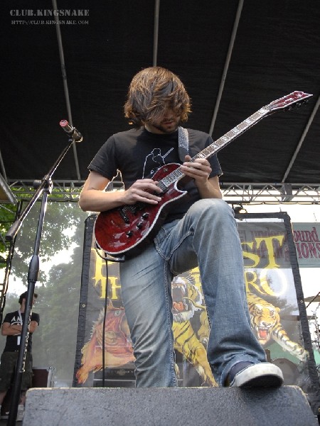 Protest The Hero at Wakestock 2007.  July 27, 2007