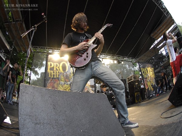 Protest The Hero at Wakestock 2007.  July 27, 2007