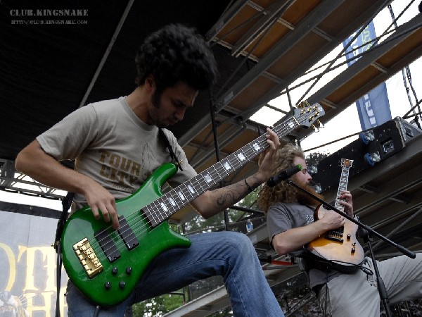 Protest The Hero at Wakestock 2007.  July 27, 2007