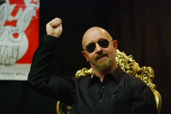 Rob Halford and Sam Dunn at NXNE 2007