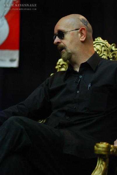 Rob Halford and Sam Dunn at NXNE 2007