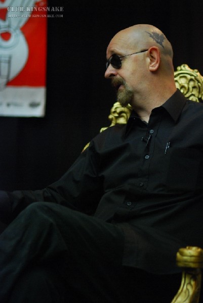 Rob Halford and Sam Dunn at NXNE 2007