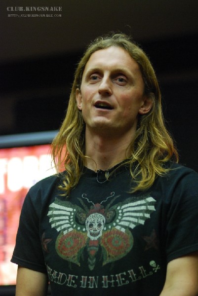 Rob Halford and Sam Dunn at NXNE 2007