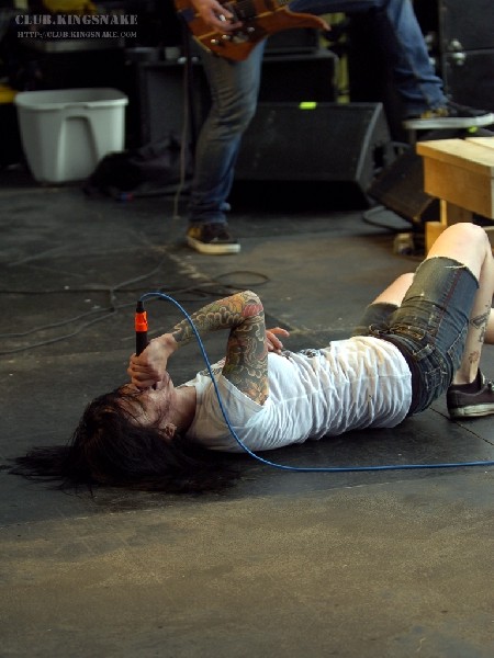 I Hate Sally at Wakestock 2007.  July 27, 2007