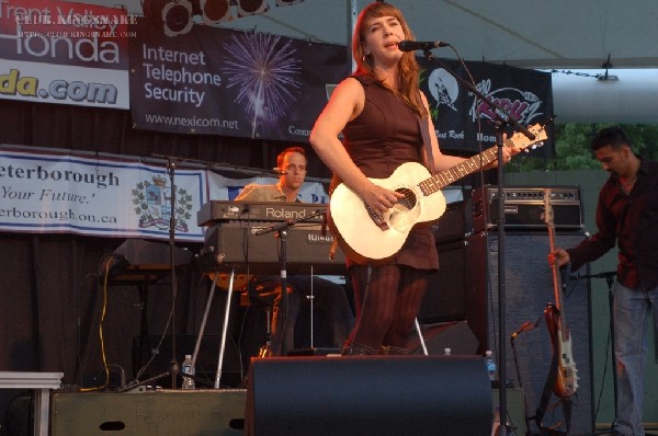 Serena Ryder at the Peterborugh Summer Festival of Lights