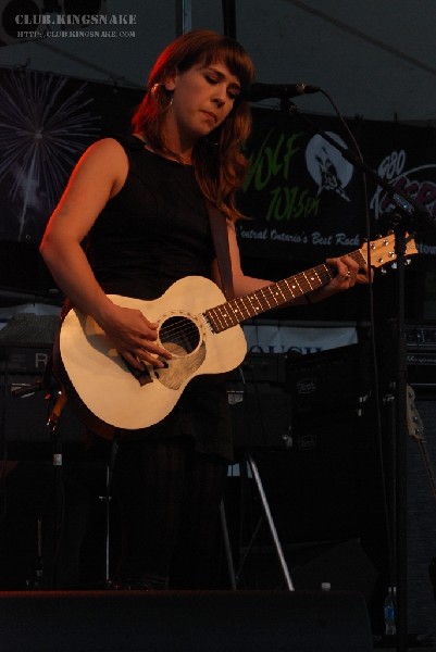 Serena Ryder at the Peterborugh Summer Festival of Lights