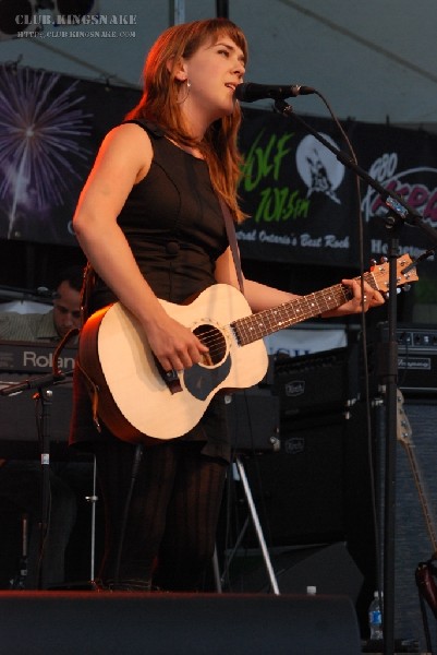 Serena Ryder at the Peterborugh Summer Festival of Lights