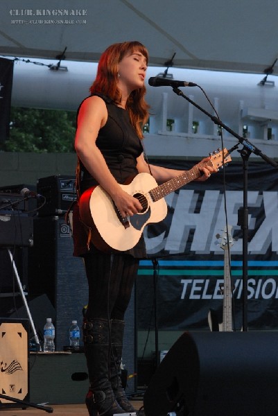 Serena Ryder at the Peterborugh Summer Festival of Lights