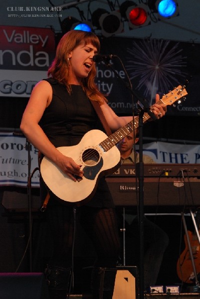 Serena Ryder at the Peterborugh Summer Festival of Lights