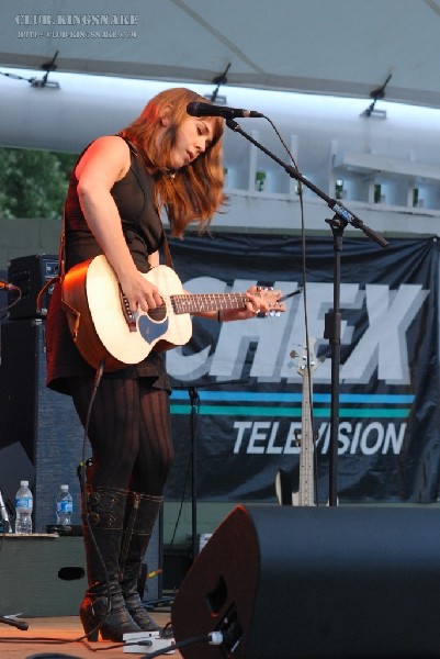 Serena Ryder at the Peterborugh Summer Festival of Lights