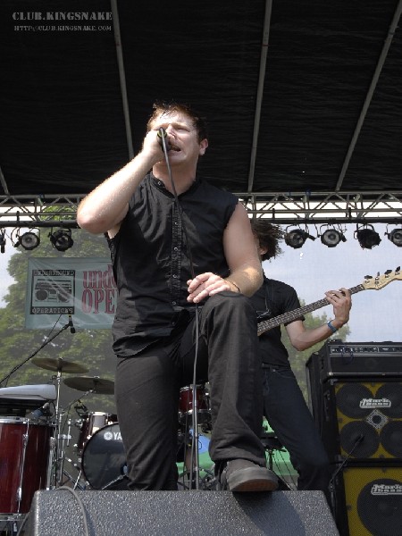 The End at Wakestock 2007.  July 28, 2007